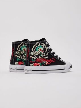 Toddler Ed Hardy Tattoo High-Top Sneakers
